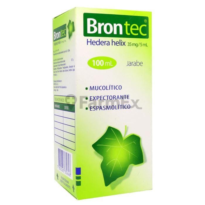 Brontec Jarabe 35 mg / 5 mL x 100 mL Farmex-MiaHealth-Persistente